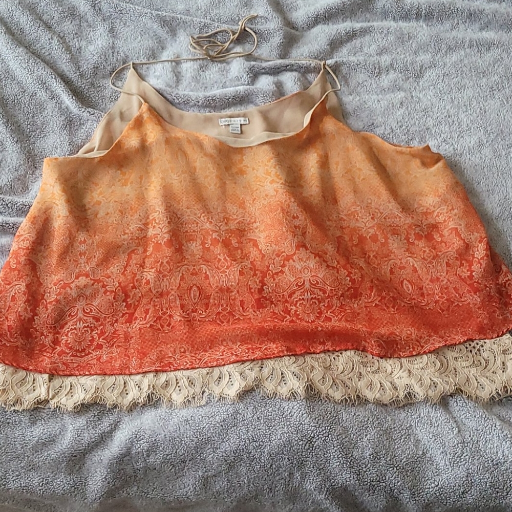 Flowy halter top